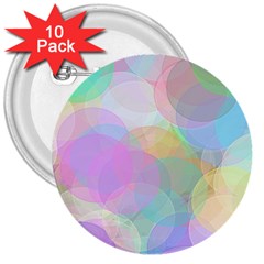 Abstract Background Texture 3  Buttons (10 Pack)  by Ravend