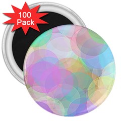 Abstract Background Texture 3  Magnets (100 Pack) by Ravend