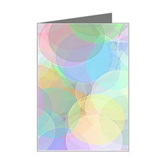 Abstract Background Texture Mini Greeting Card by Ravend