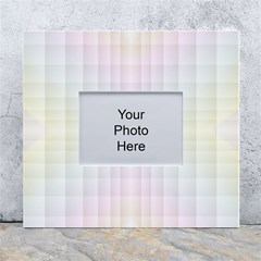 Seamless Background Abstract Vector White Wall Photo Frame 5  X 7  by Ravend