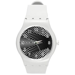 Concept Graphic 3d Model Fantasy Round Plastic Sport Watch (m) by Ravend