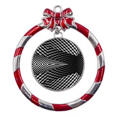 Concept Graphic 3d Model Fantasy Metal Red Ribbon Round Ornament