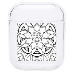 Mandala Drawing Dyes Page Hard Pc Airpods 1/2 Case by Ravend