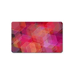 Abstract Background Texture Pattern Magnet (name Card) by Ravend