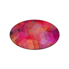 Abstract Background Texture Pattern Sticker Oval (10 Pack) by Ravend