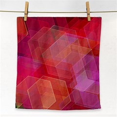 Abstract Background Texture Pattern Face Towel by Ravend