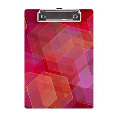 Abstract Background Texture Pattern A5 Acrylic Clipboard by Ravend