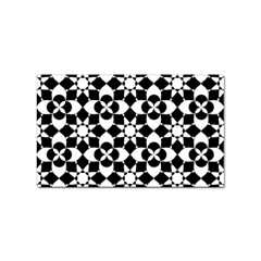 Mosaic Floral Repeat Pattern Sticker Rectangular (10 Pack) by Ravend