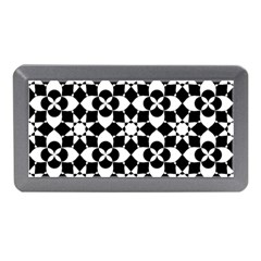 Mosaic Floral Repeat Pattern Memory Card Reader (mini) by Ravend