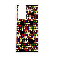 Graphic Pattern Rubiks Cube Cubes Samsung Galaxy Note 20 Ultra Tpu Uv Case by Ravend