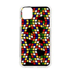 Graphic Pattern Rubiks Cube Cubes Iphone 11 Tpu Uv Print Case by Ravend