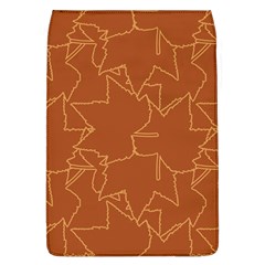 Autumn Leaves Repeat Pattern Removable Flap Cover (l) by Ravend