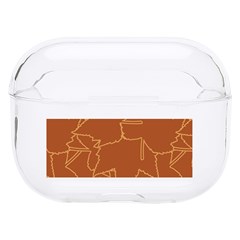 Autumn Leaves Repeat Pattern Hard Pc Airpods Pro Case by Ravend