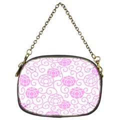 Peony Asia Spring Flowers Natural Chain Purse (one Side) by Ravend