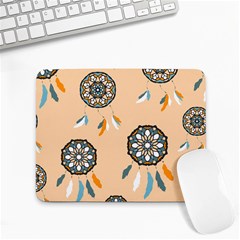 Dreamcatcher Pattern Pen Background Small Mousepad by Ravend