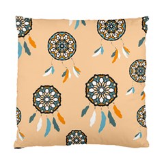 Dreamcatcher Pattern Pen Background Standard Cushion Case (two Sides) by Ravend