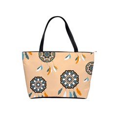 Dreamcatcher Pattern Pen Background Classic Shoulder Handbag by Ravend