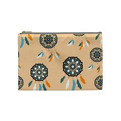 Dreamcatcher Pattern Pen Background Cosmetic Bag (medium) by Ravend