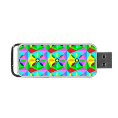 Star Texture Template Design Portable Usb Flash (two Sides) by Ravend