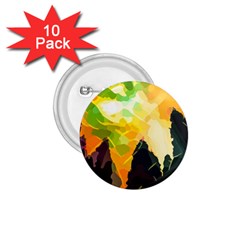 Forest Trees Nature Wood Green 1 75  Buttons (10 Pack) by Ravend