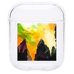 Forest Trees Nature Wood Green Hard Pc Airpods 1/2 Case