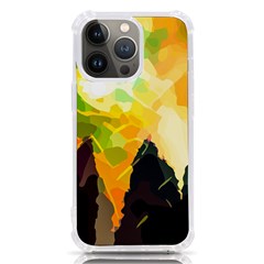 Forest Trees Nature Wood Green Iphone 13 Pro Tpu Uv Print Case by Ravend