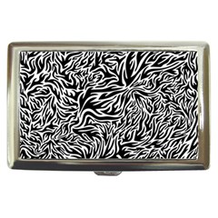 Flames Fire Pattern Digital Art Cigarette Money Case by Ravend