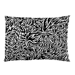 Flames Fire Pattern Digital Art Pillow Case by Ravend