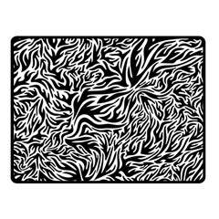 Flames Fire Pattern Digital Art Fleece Blanket (small) by Ravend