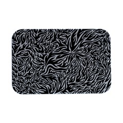 Flames Fire Pattern Digital Art Open Lid Metal Box (silver)   by Ravend