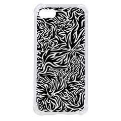 Flames Fire Pattern Digital Art Iphone Se by Ravend