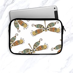 Pattern Dragonfly Background Apple Ipad Mini Zipper Cases by Ravend