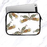 Pattern Dragonfly Background Apple iPad Mini Zipper Cases Front