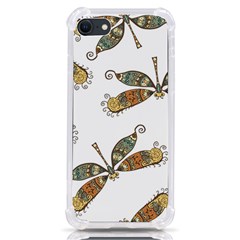 Pattern Dragonfly Background Iphone Se by Ravend