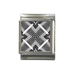 Pattern Tile Repeating Geometric Italian Charm (13mm)