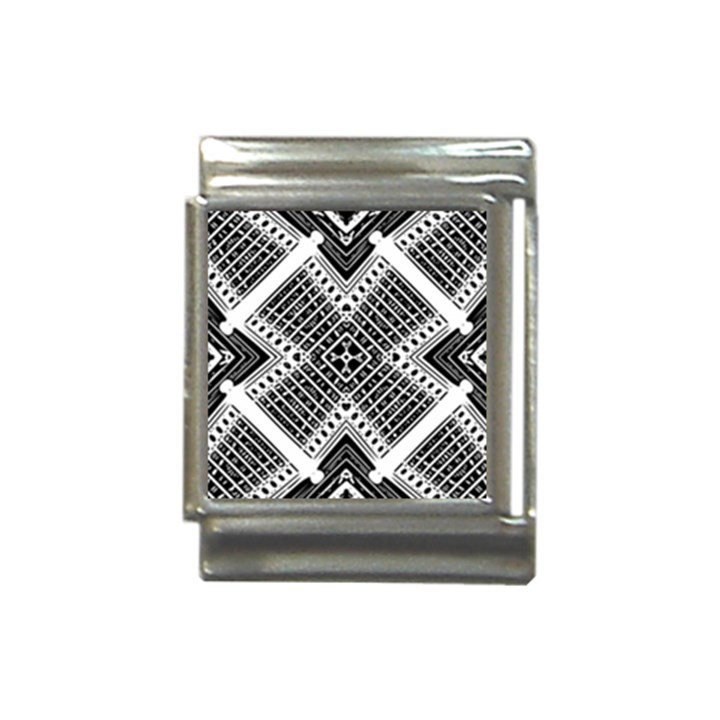 Pattern Tile Repeating Geometric Italian Charm (13mm)