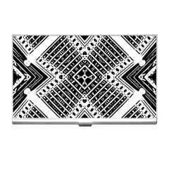 Pattern Tile Repeating Geometric Business Card Holder