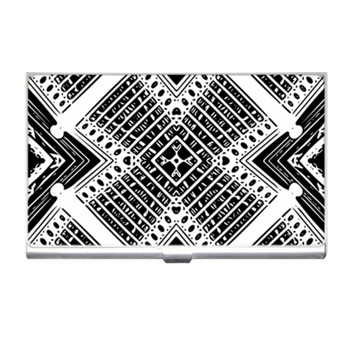 Pattern Tile Repeating Geometric Business Card Holder