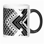 Pattern Tile Repeating Geometric Morph Mug Right