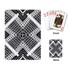 Pattern Tile Repeating Geometric Playing Cards Single Design (rectangle) by Ravend