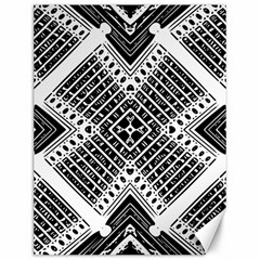 Pattern Tile Repeating Geometric Canvas 12  x 16 