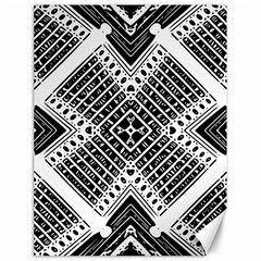 Pattern Tile Repeating Geometric Canvas 18  x 24 