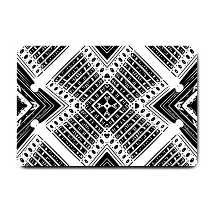 Pattern Tile Repeating Geometric Small Doormat