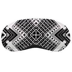 Pattern Tile Repeating Geometric Sleep Mask