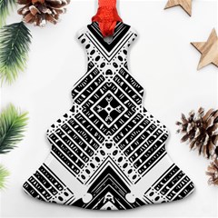 Pattern Tile Repeating Geometric Ornament (Christmas Tree) 