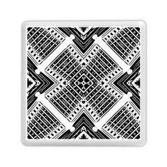 Pattern Tile Repeating Geometric Memory Card Reader (Square)