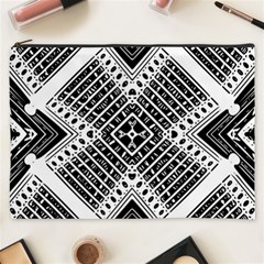 Pattern Tile Repeating Geometric Cosmetic Bag (XXXL)