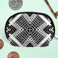 Pattern Tile Repeating Geometric Accessory Pouch (medium) by Ravend