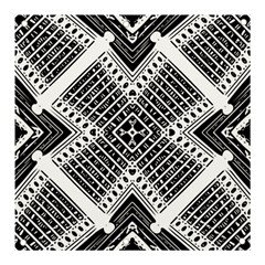 Pattern Tile Repeating Geometric Banner and Sign 3  x 3 