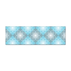 White Light Blue Gray Tile Sticker Bumper (100 Pack) by Ravend